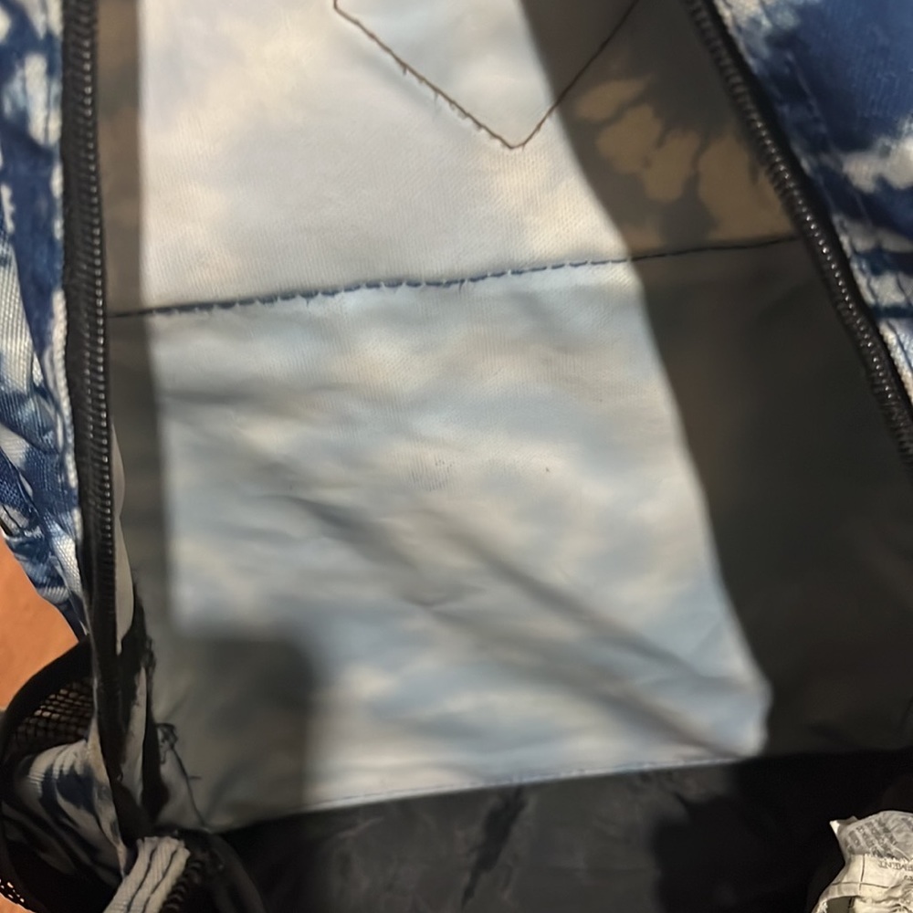 Blue whit backpack - Picture 6 of 7